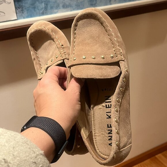 Anne Klein Onit Studded - Flat/Moccasin/Driving Shoes/Loafer - Picture 2 of 9